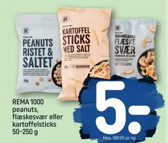 REMA 1000 Rema 1000 peanuts tilbud