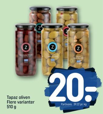 REMA 1000 Zelected oliven tilbud