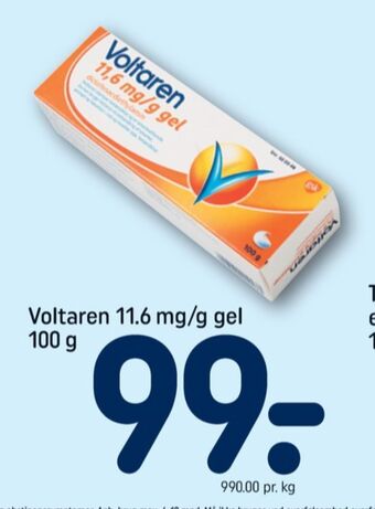 REMA 1000 Voltaren smertestillende tilbud