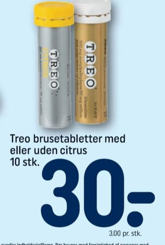 REMA 1000 Treo smertestillende tilbud