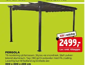 jem & fix Sunlife pergola tilbud