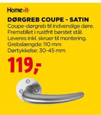 jem & fix Home it dørgreb tilbud