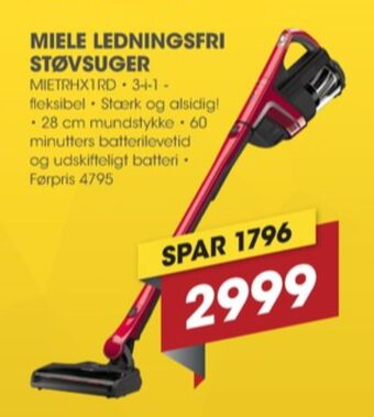 Punkt1 Miele støvsuger tilbud