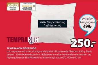 JYSK Temprakon hovedpude tilbud