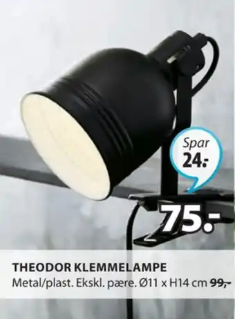 JYSK Leifheit bordlampe tilbud
