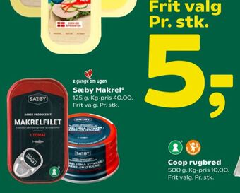 Coop 365 Sæby makrel tilbud
