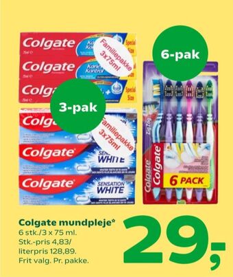 Coop 365 Colgate tandpasta tilbud