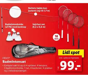 Badmintonsæt