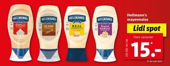 Let-Køb Hellmann's mayonnaise tilbud