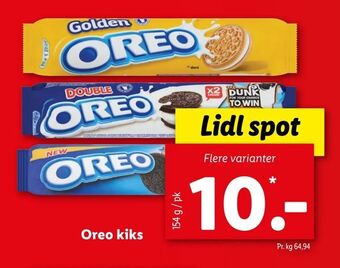 Let-Køb Oreo kiks tilbud