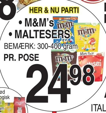 ABC Lavpris M&m's • maltesers tilbud