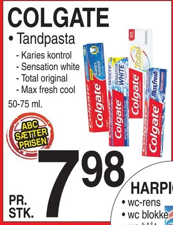 ABC Lavpris Colgate tilbud