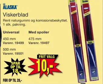Harald Nyborg Alaska viskerblade tilbud