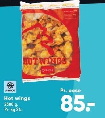 Bilka Hot wings tilbud