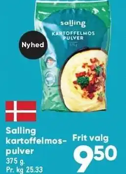 Kartoffelmospulver