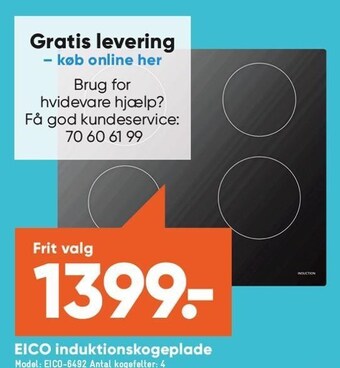 EICO induktionskogeplade