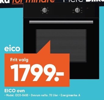 Bilka EICO ovn tilbud