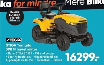 Bilka Stiga tornado 398 M havetraktor tilbud