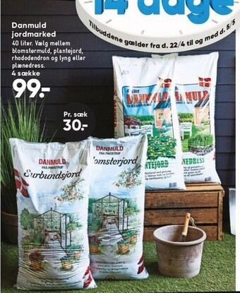 Bilka Danmuld jordmarked tilbud
