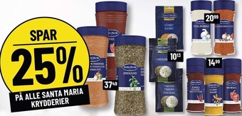 Løvbjerg Spar 25 %på alle santa maria krydderier tilbud