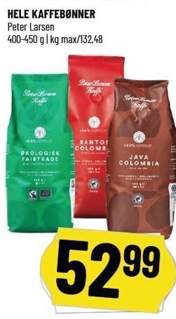 Løvbjerg Hele kaffebønner tilbud