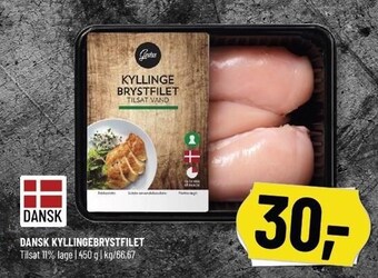 Løvbjerg Dansk kyllingebrystfilet tilbud