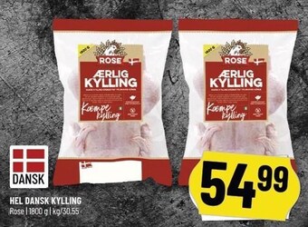 Løvbjerg Hel Dansk kylling tilbud
