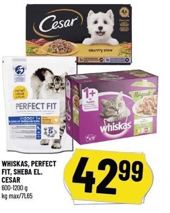 Løvbjerg Whiskas, perfect fit, Sheba el. Cesar tilbud