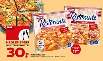 Dagli'Brugsen Ristorante pizza tilbud