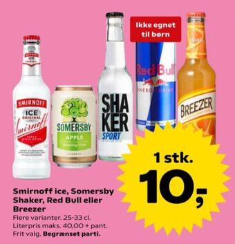 Dagli'Brugsen Smirnoff ice rtd-cider tilbud