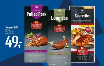 Føtex Jensens pulled pork tilbud