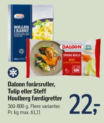 Føtex Steff houlberg færdigretter tilbud