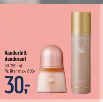 Føtex Vanderbilt deo roll-on tilbud
