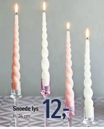 Føtex Bilka stearinlys tilbud