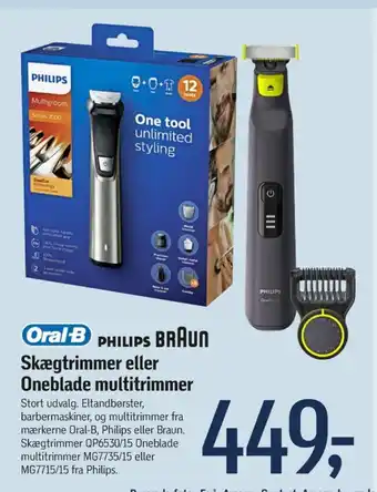 Føtex Philips barbermaskine tilbud