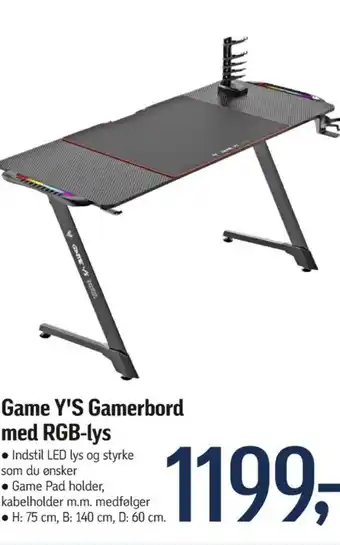 Føtex Game y's gamerbord tilbud
