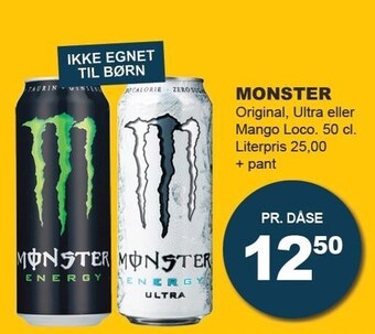 Let-Køb Monster tilbud