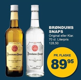 Let-Køb Brøndums snaps tilbud