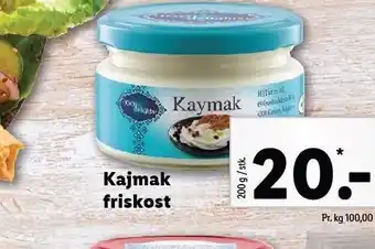 Lidl Kajmak friskost tilbud