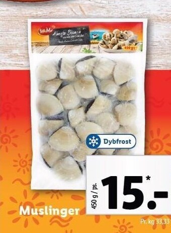 Lidl Muslinger tilbud