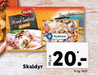 Lidl Skaldyr tilbud