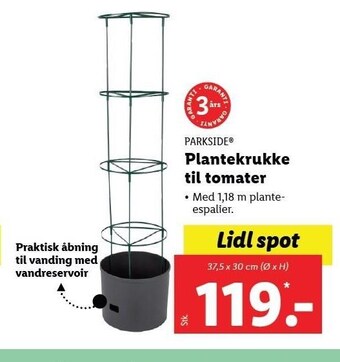 Lidl Plantekrukke til tomater tilbud