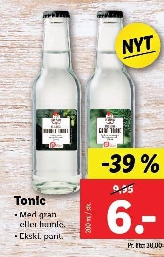 Lidl Tonic tilbud