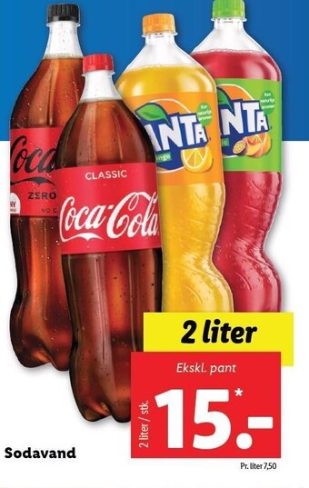Lidl Sodavand tilbud