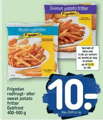 Frigodan rodfrugt el. sweet potato fritter