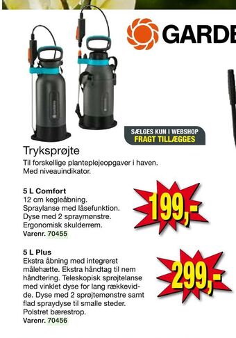 Harald Nyborg Tryksprøjte tilbud