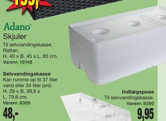 Harald Nyborg Selvvandingskasse tilbud