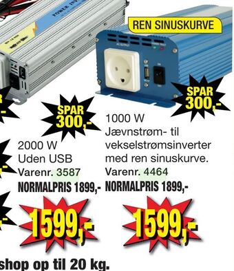 Harald Nyborg Omformer/inverter tilbud