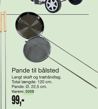 Harald Nyborg Pande til bålsted tilbud