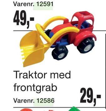 Harald Nyborg Traktor med frontgrab tilbud